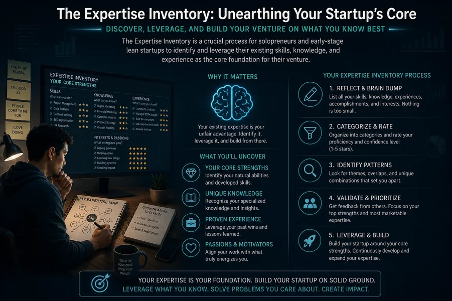 The Expertise Inventory: Unearthing Your Startup's Core