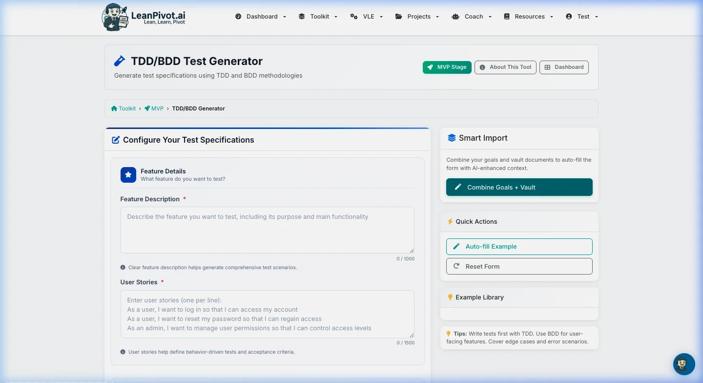 Describe Feature & Select Approach