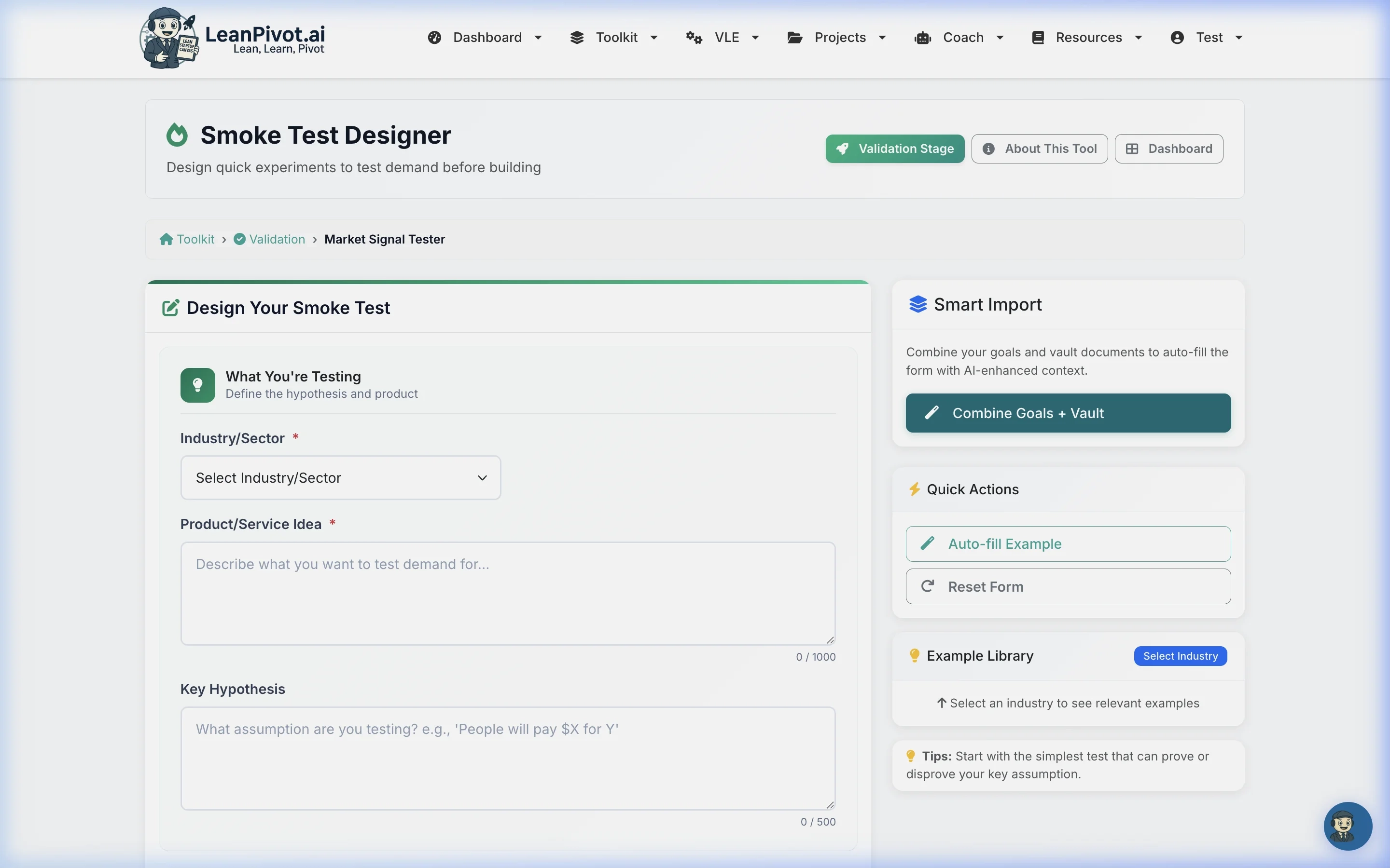 Define Hypothesis & Budget