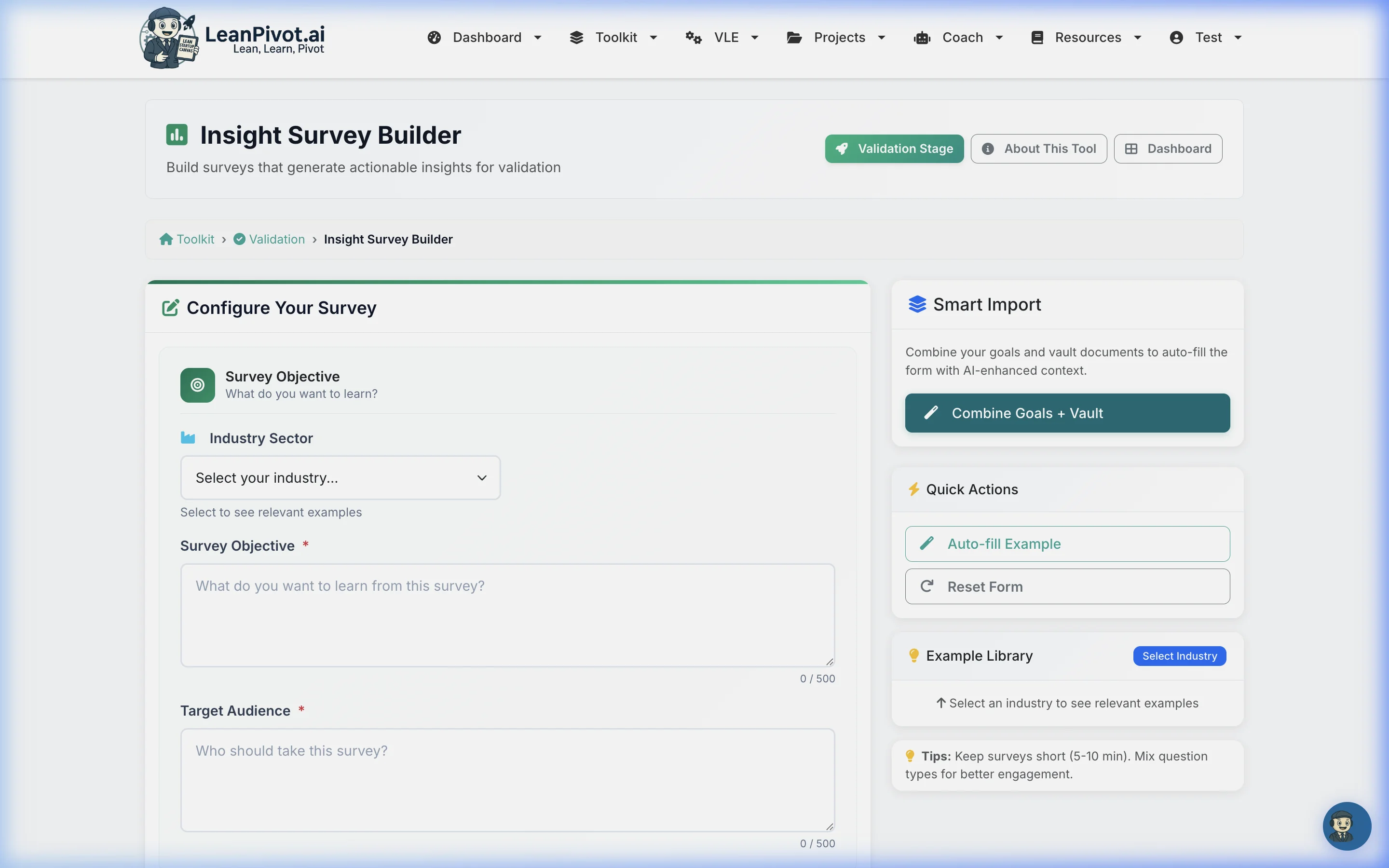Define Objective & Audience